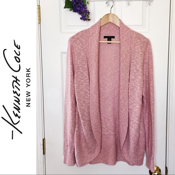 Kenneth Cole New York Women’s Pink Cardigan - Picture 2 of 12